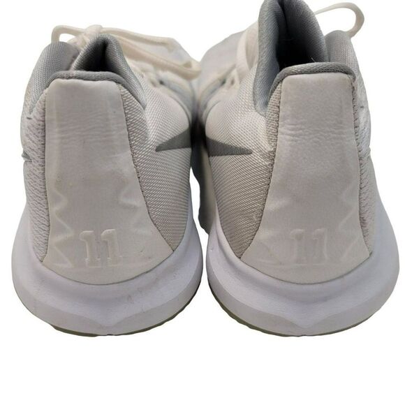 Nike Mens Kyrie Flytrap Sneakers White Metallic Silver Size 9 Basketball Shoes - Picture 5 of 9